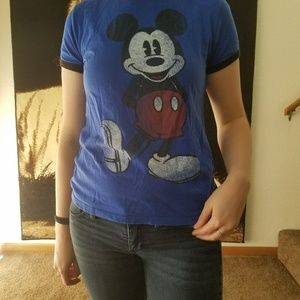 Vintage Mickey Mouse Ringer Tee